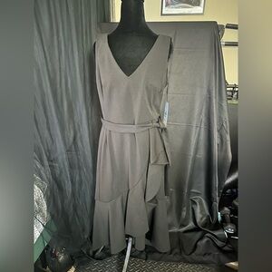 Calvin Klein Black Midi Dress